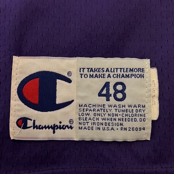 Champion Warren Moon Minnesota Vikings Jersey size 48 Color Purple - Picture 3 of 6